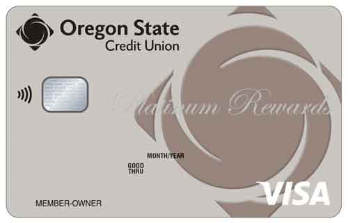 Platinum Visa Rewards credit card